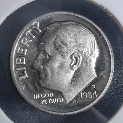 沼泽如烟--第943场 - 美国1984年十分精制币