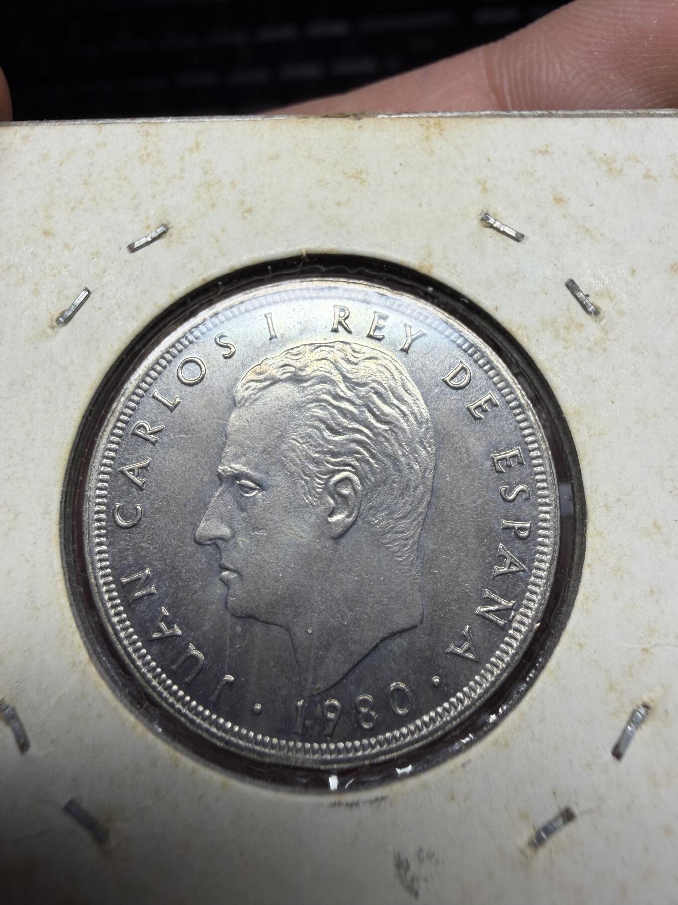 2025年集古藏今外币拍卖第十一期-第4场—（总第294拍），可以寄存60天，满160元包邮。 1980年西班牙25比塞塔