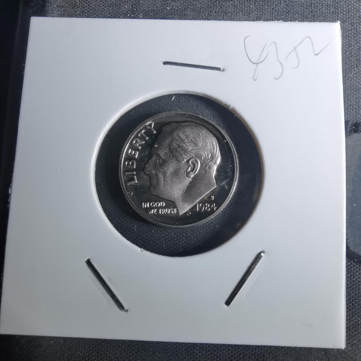 沼泽如烟--第943场 美国1984年十分精制币