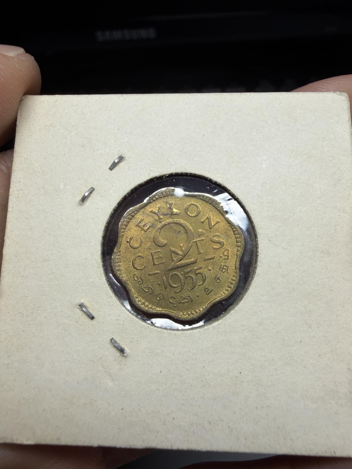 2025年集古藏今外币拍卖第十一期-第4场—（总第294拍），可以寄存60天，满160元包邮。 1955年英属锡兰2分