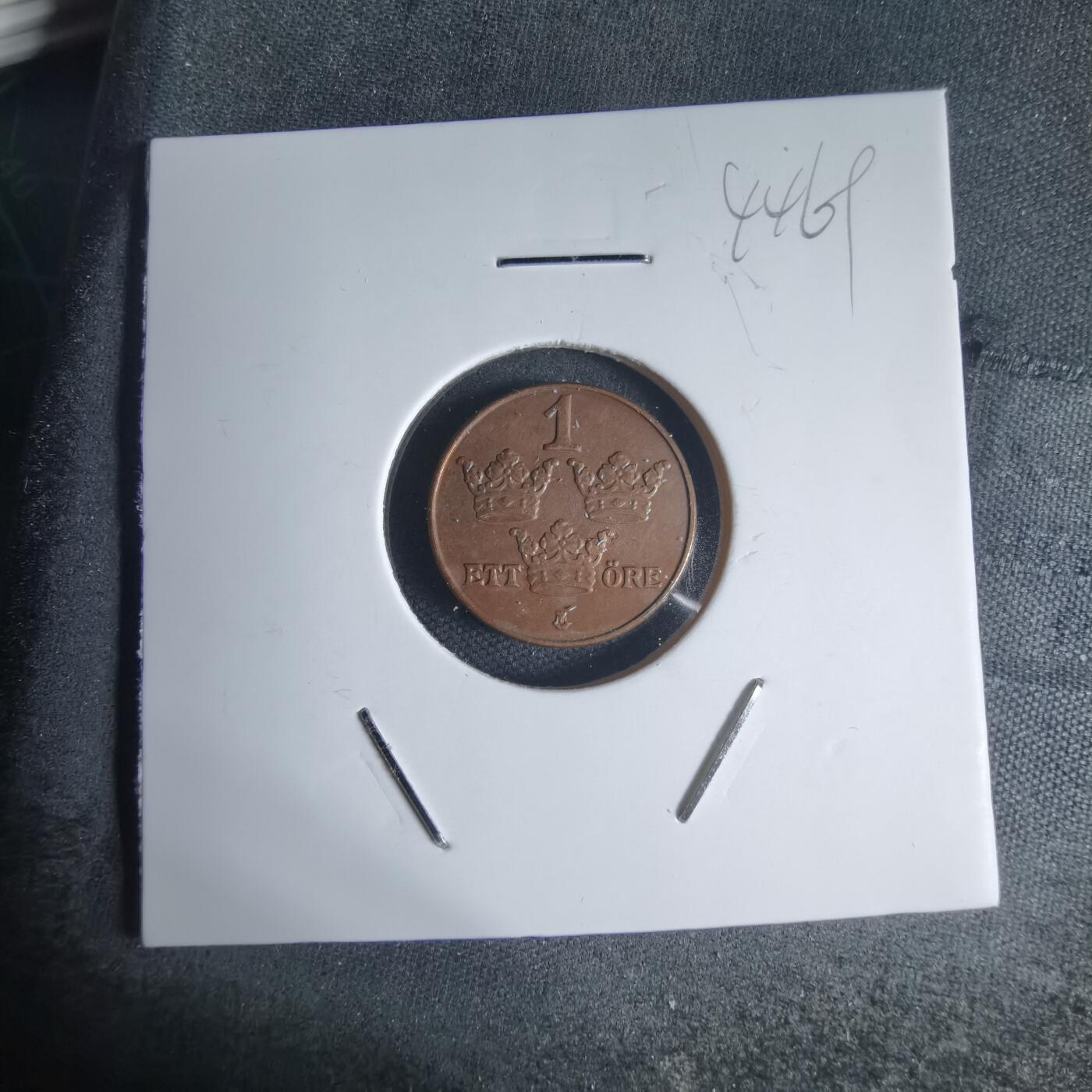 沼泽如烟--第944场 瑞典1950年1欧尔