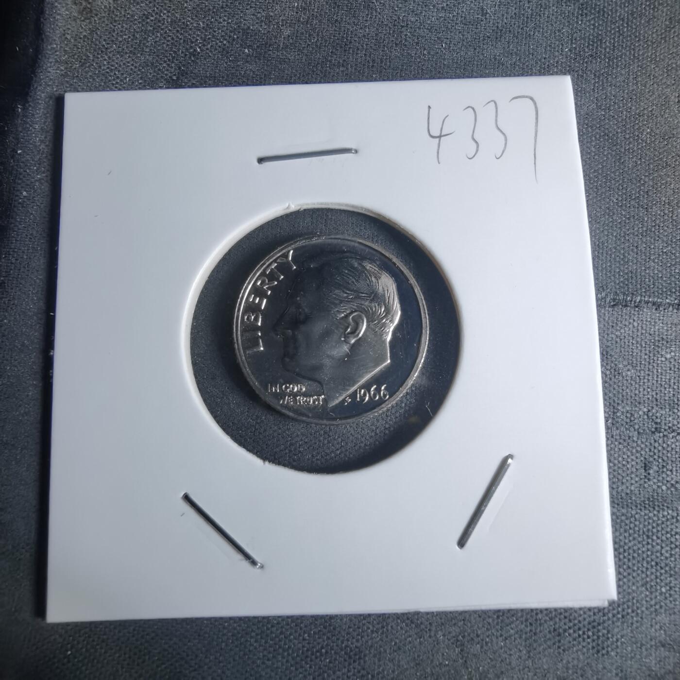 沼泽如烟--第943场 美国1966年十分精制币