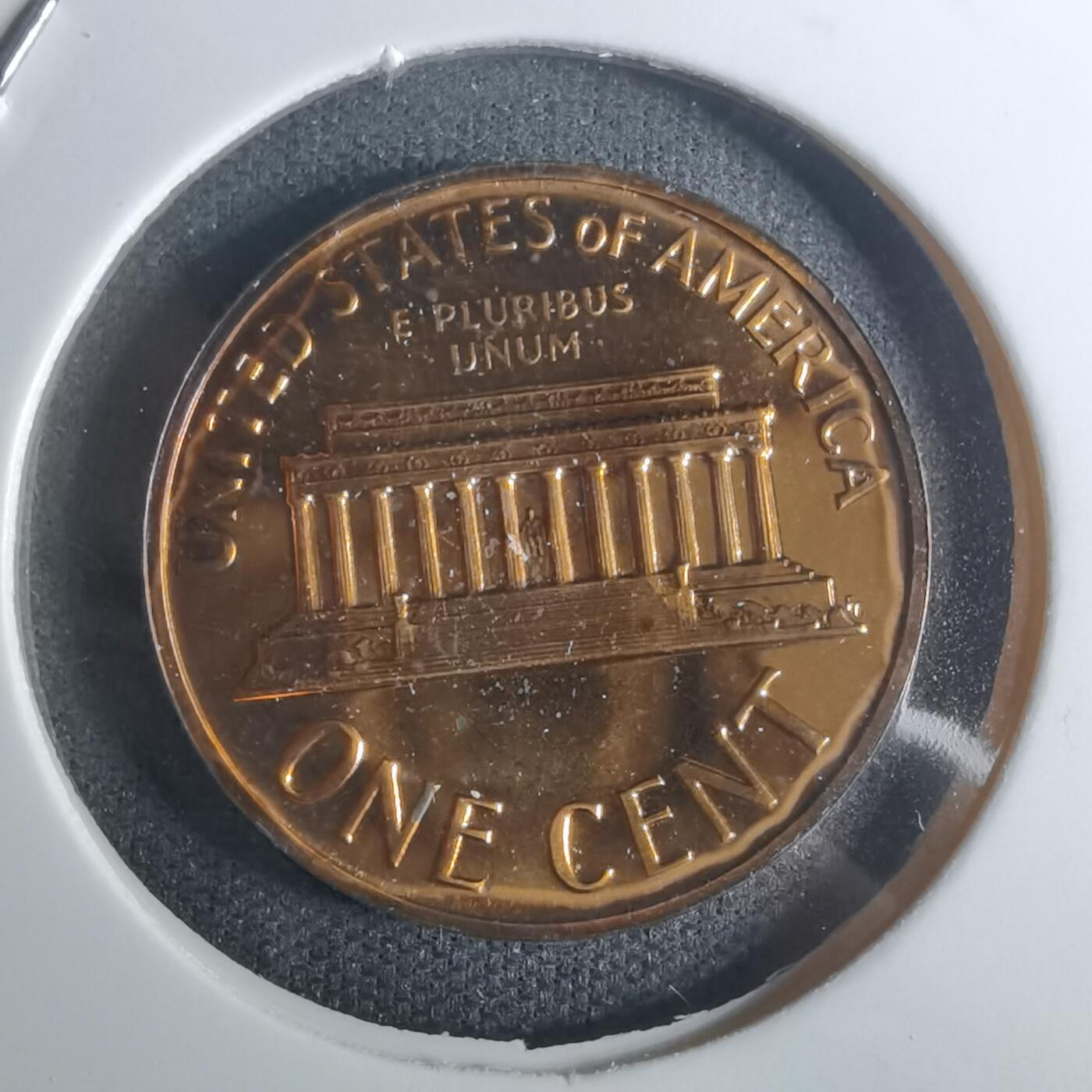 沼泽如烟--第943场 美国1968年一分精制币