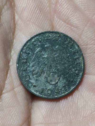 2025年第一百四十五场(总第一百七十一场）高品质英国一线回流散币年末特拍场第二场(免佣金) - 德意志第三帝国1942年1芬妮(B标，维也纳造)