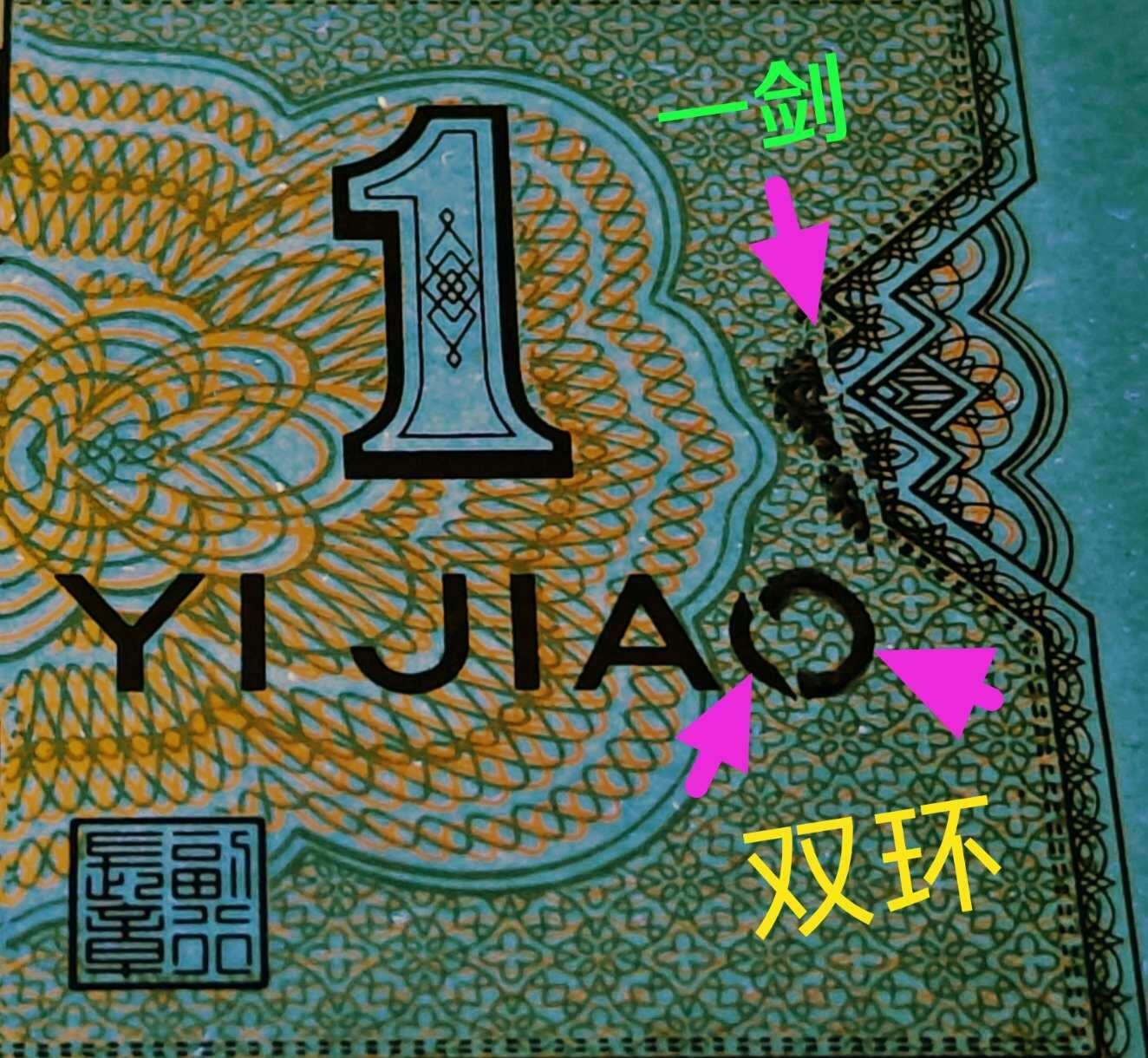 珍品级大漏印错币——一箭双环