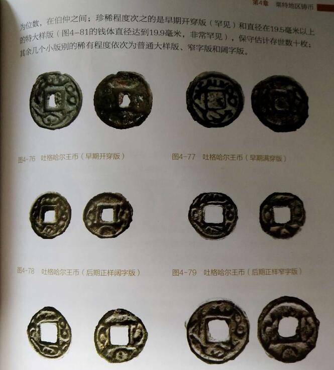 七河·世界钱币杂件水晶矿标小拍（总第31期） （26）k560 大唐西域粟特币 昭武九姓·康国 吐格哈尔王钱  华夏评级上美78分