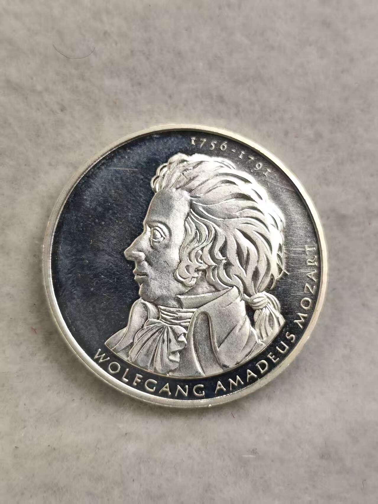 G&W世界散币，银币处理专场（第40场） 德国2006年10欧元  银币  莫扎特诞辰250周年