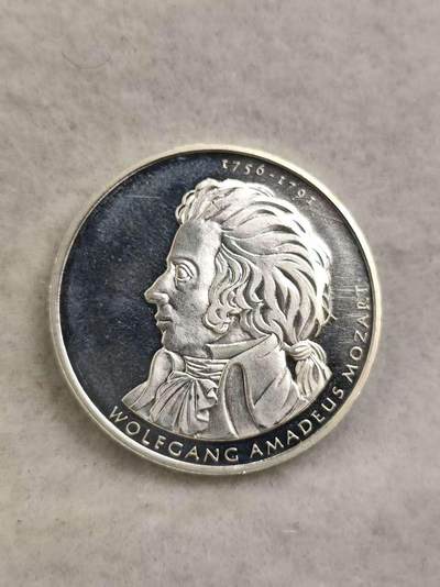 G&W世界散币，银币处理专场（第40场） - 德国2006年10欧元  银币  莫扎特诞辰250周年