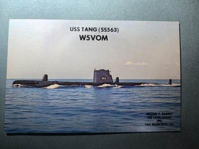 盛世勋华——号角文化勋章邮票专场拍卖第295期 - 美国冷战时期军舰专题明信片 SS562潜艇