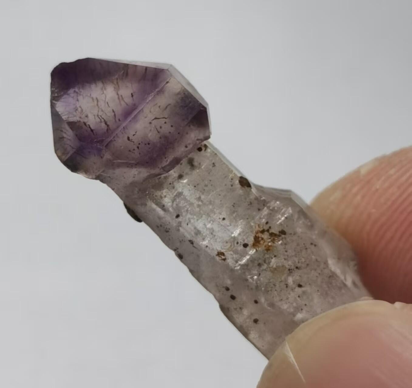 七河·世界钱币杂件水晶矿标小拍（总第31期） 藏家出品 X645（3） 天然超七水晶矿标 本件拍品由合作藏家负责邮寄