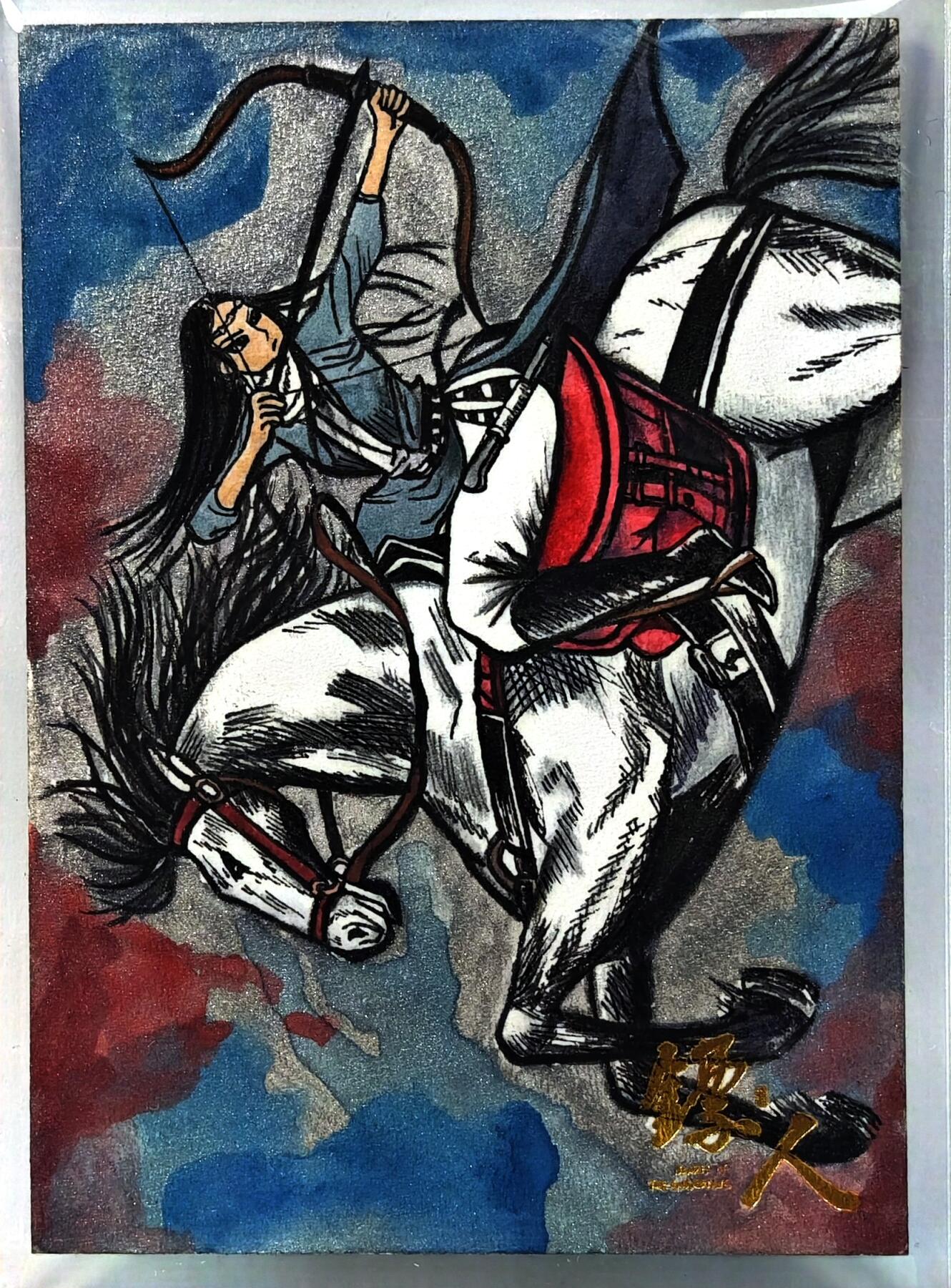 白泽拍卖卡牌手绘专场第30期（白金之夜 跨年大拍） 2024 卡星时代手绘卡 阿育娅  叁壹亲签