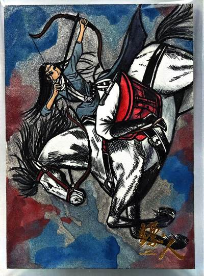 白泽拍卖卡牌手绘专场第30期（白金之夜 跨年大拍） - 2024 卡星时代手绘卡 阿育娅  叁壹亲签