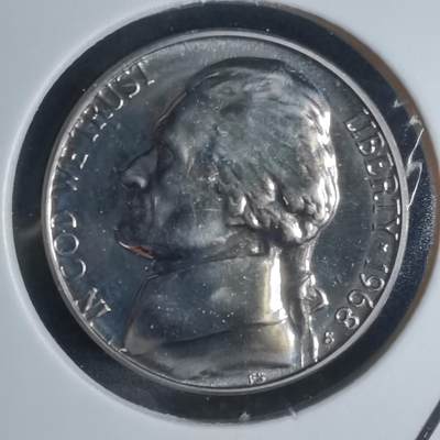 沼泽如烟--第943场 - 美国1968年五分精制币