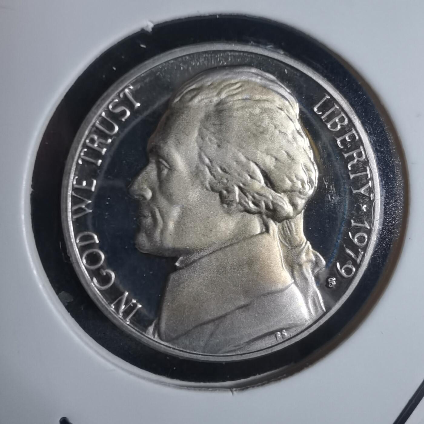 沼泽如烟--第943场 美国1979年五分精制币