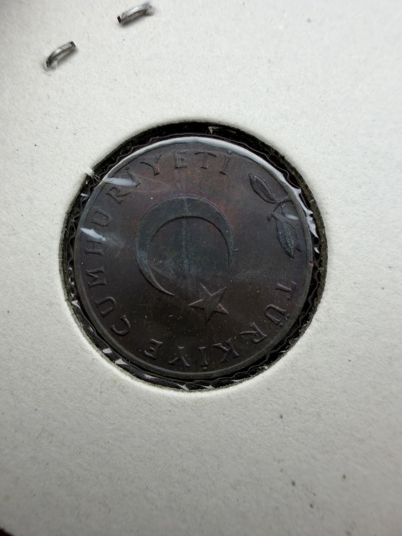 2025年集古藏今外币拍卖第十一期-第4场—（总第294拍），可以寄存60天，满160元包邮。 1971年土耳其5库鲁