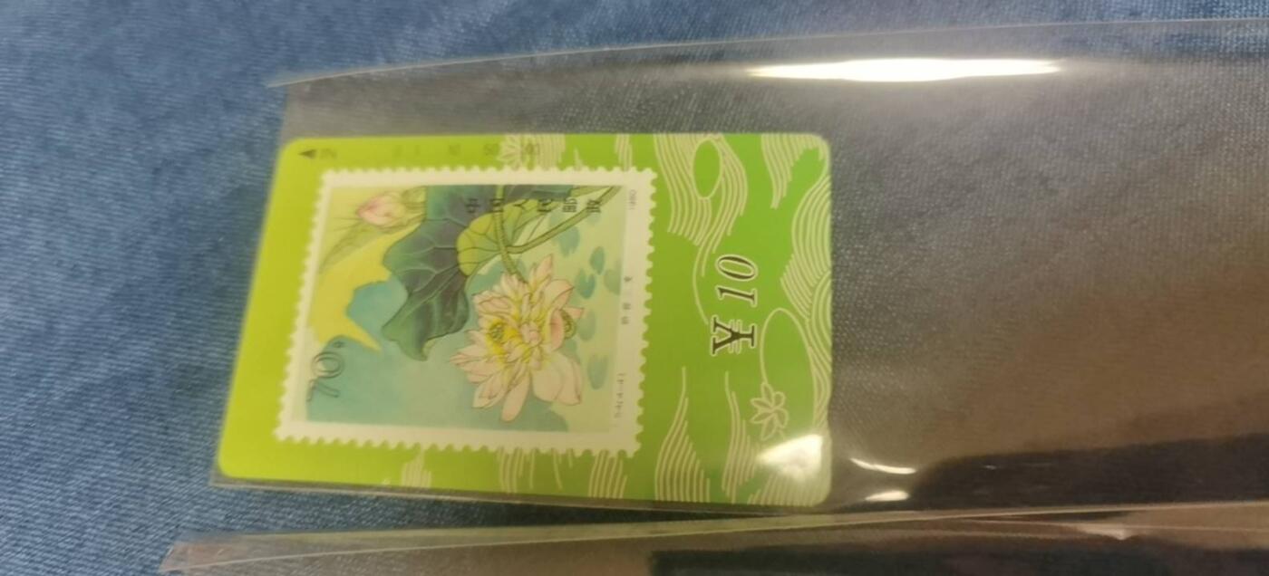 甘肃省荷花邮票田村卡