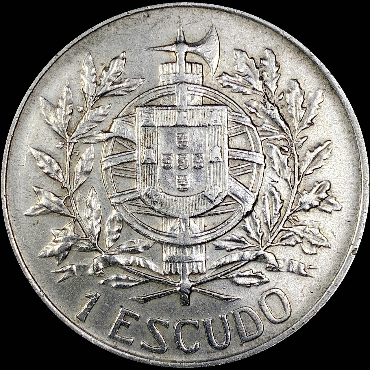 【雨安】【直播拍卖】【世界币章121期-裸币】2025-12-26 周五 19:30 保真 [裸币各国] Portugal 葡萄牙 共和国 1埃斯库多 1910年 共和国诞生