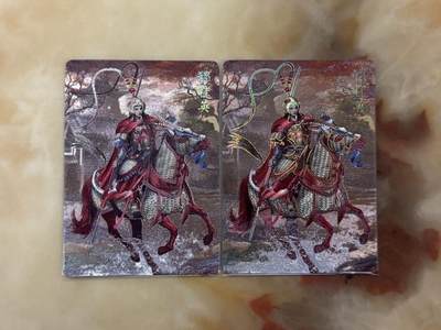 月落卡牌大清仓第3期 - 百帝传特卡   国将穆桂英  胡子怪兽  粗闪幻粗两张一套