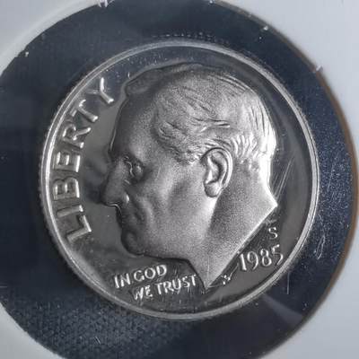 沼泽如烟--第943场 - 美国1985年十分精制币