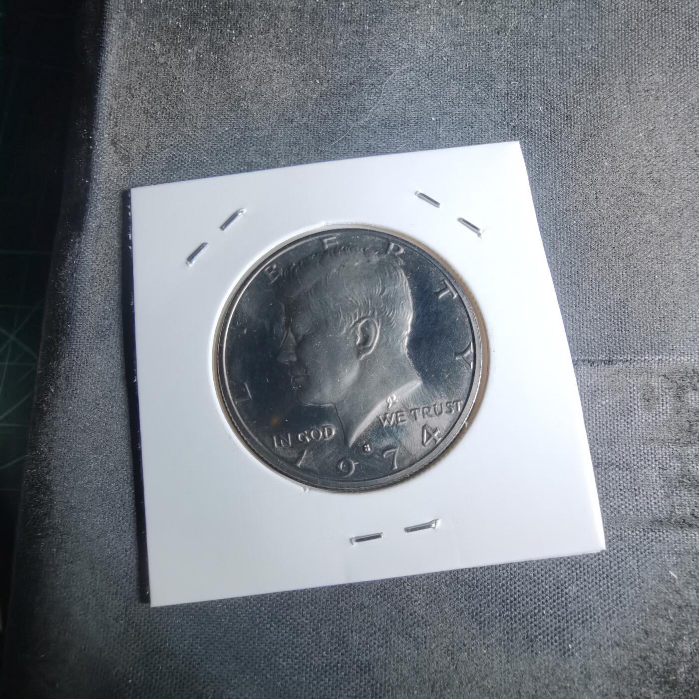 沼泽如烟--第943场 美国1974年半美元精制币