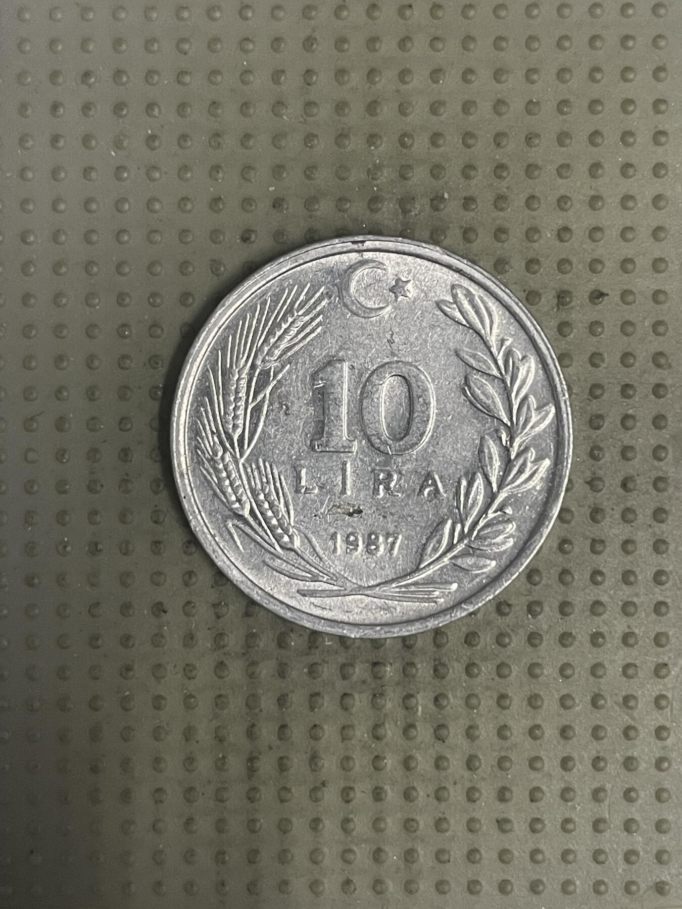 2025年第147场各国散币拍卖（总第147场） 土耳其1987年10里拉