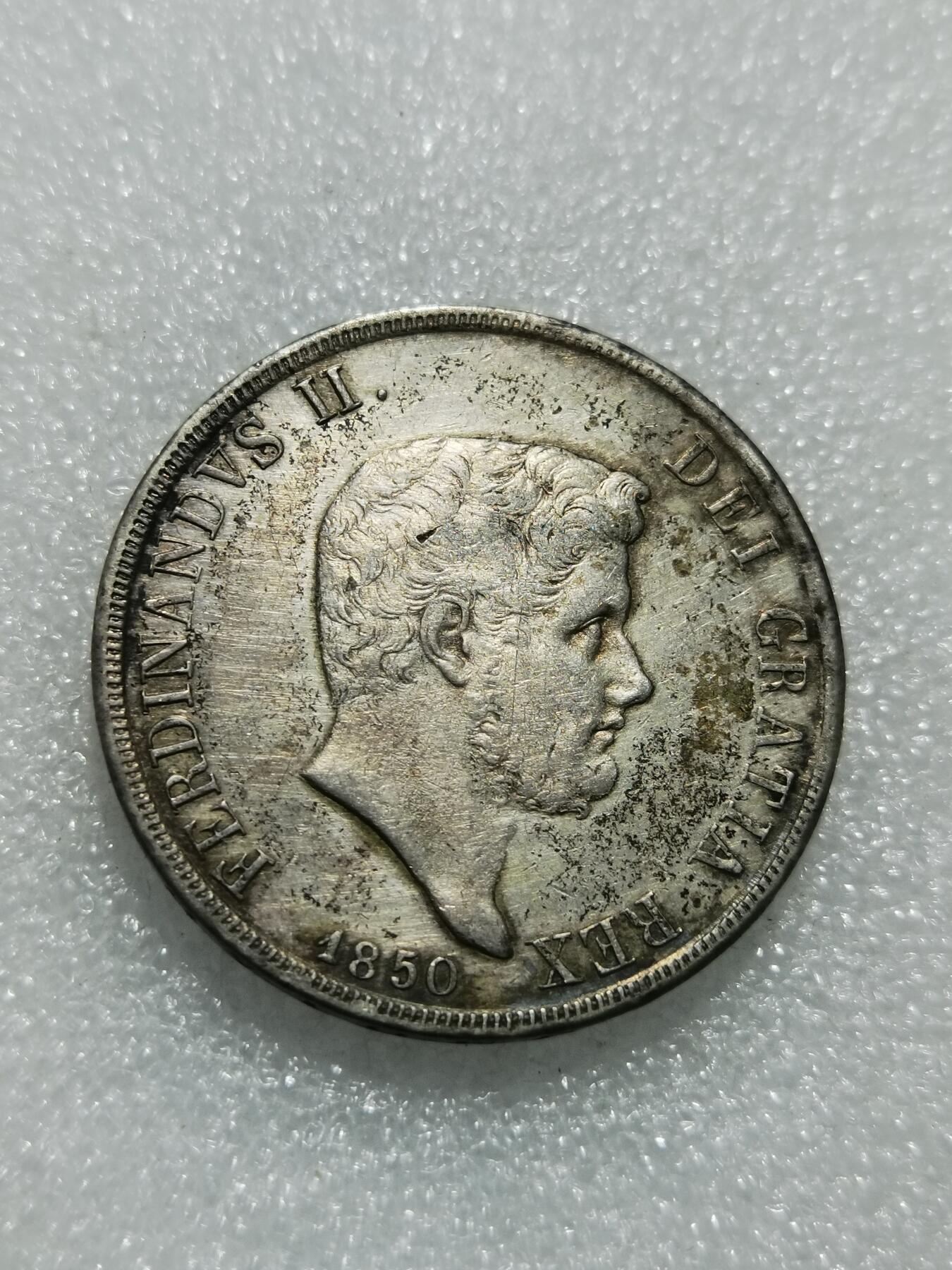 天下钱庄专场欢迎参拍 西西里王国120G银币