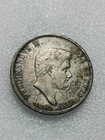 天下钱庄专场欢迎参拍 - 西西里王国120G银币