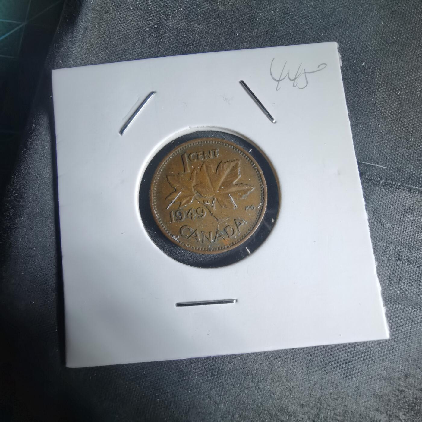 沼泽如烟--第944场 加拿大1949年一分