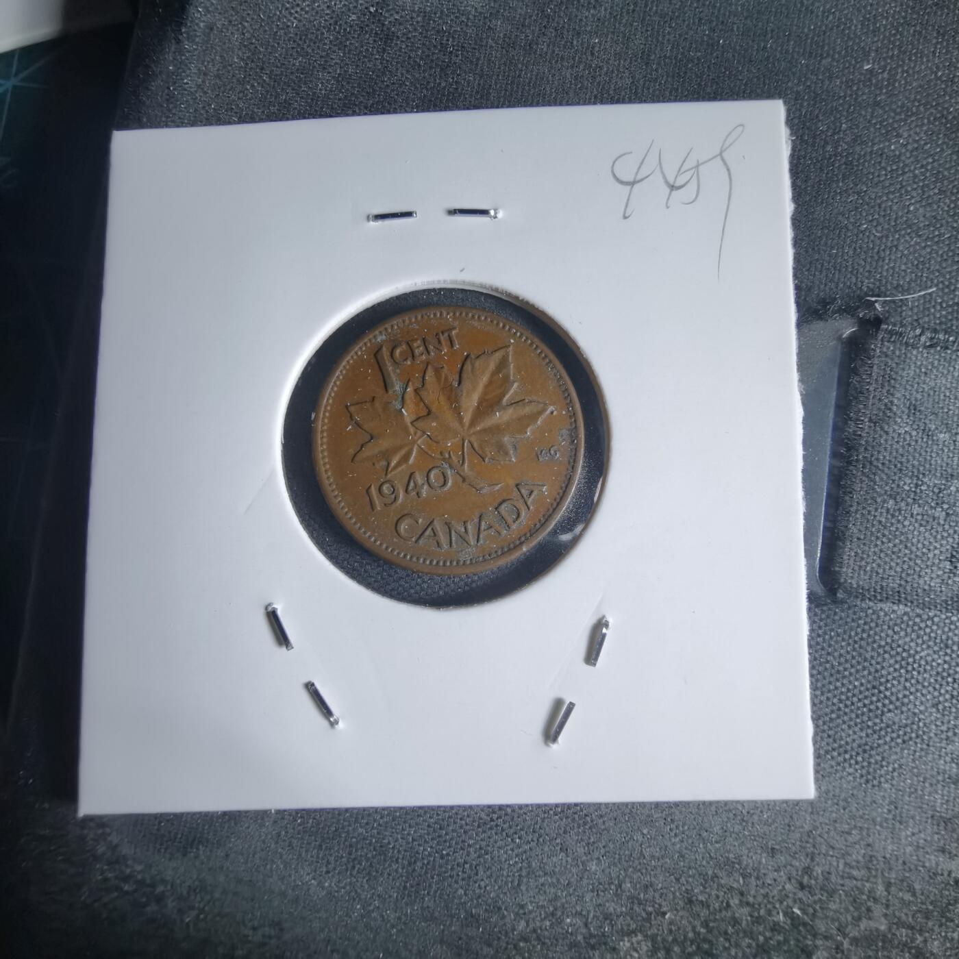 沼泽如烟--第944场 加拿大1940年一分