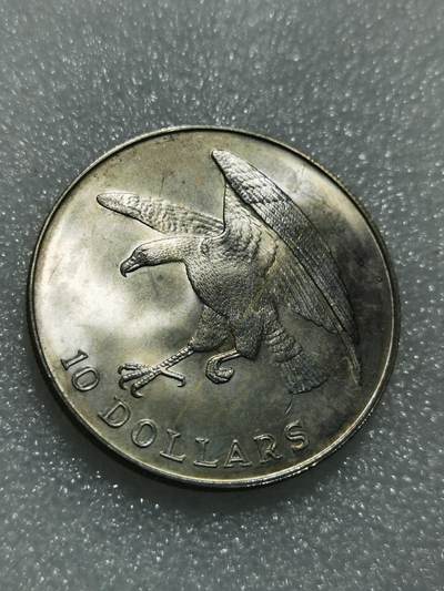 天下钱庄专场欢迎参拍 - 新加坡海鹰10元银币