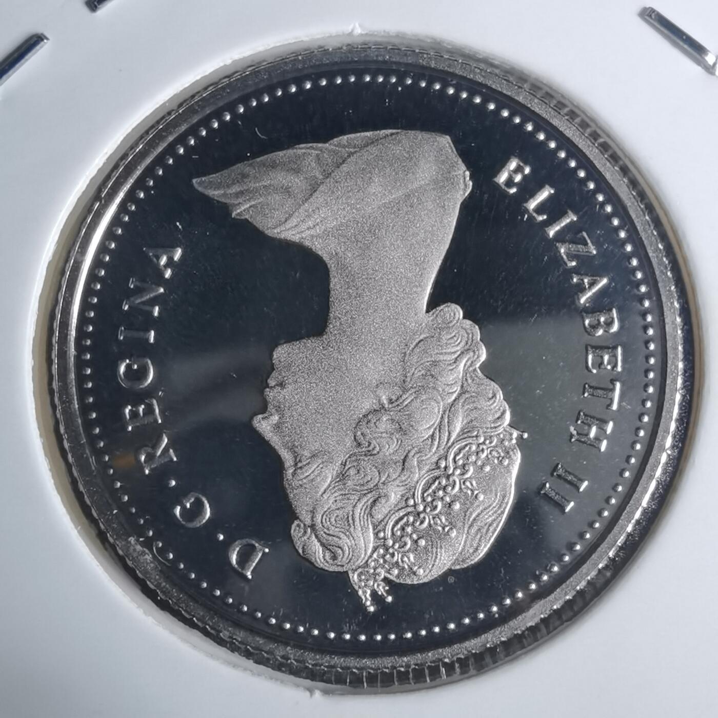 沼泽如烟--第943场 加拿大1985年25分精制币