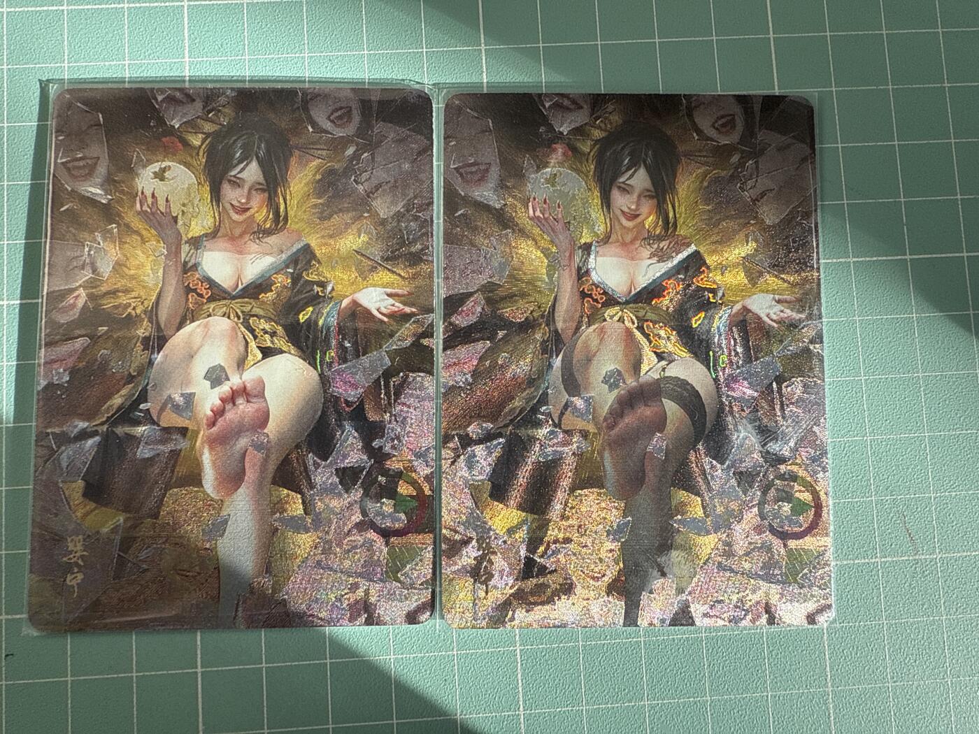 卡牌发烧友第25期，随单带裸卡，进群抢包邮红包（持续收拍品，每周日晚23:00截拍，新年第一场，福利放送，全场邮费8元，多的我补） 焱卡文化 妖姬传 婴宁 折光 双服饰