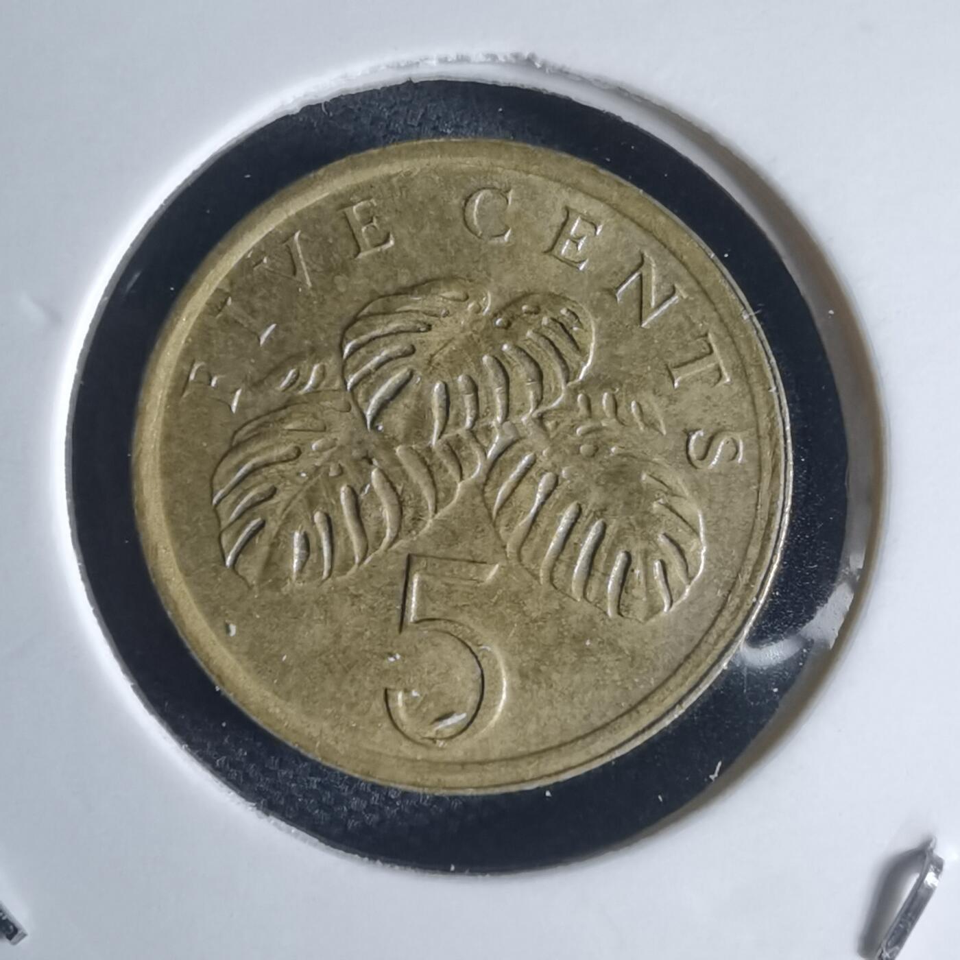 沼泽如烟--第944场 新加坡1988年五分