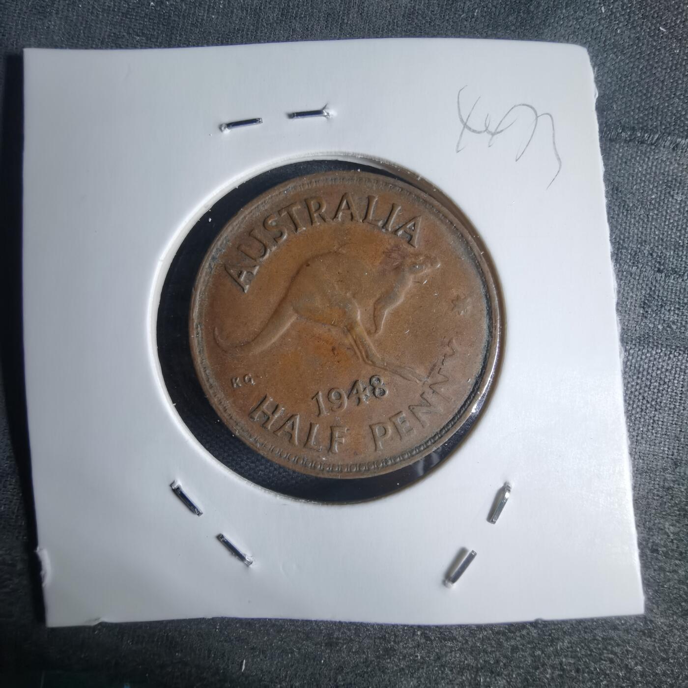 沼泽如烟--第944场 澳大利亚1948年半便士