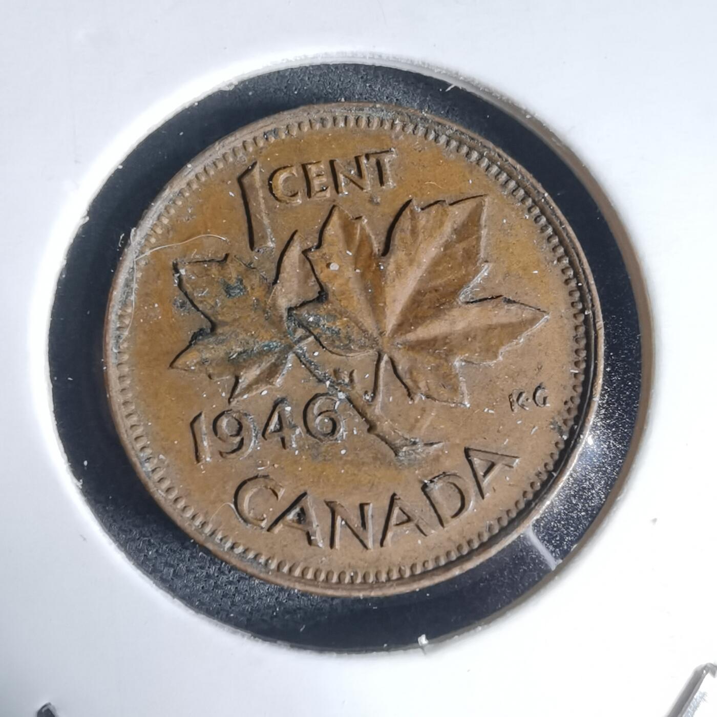 沼泽如烟--第944场 加拿大1946年一分