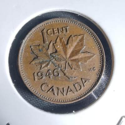 沼泽如烟--第944场 - 加拿大1946年一分