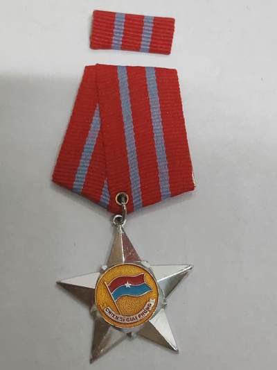 韵星假日拍卖第三十三期 -- Rimey Holidays Auction 33 - 越南南方共和国二级解放战士勋章 带略 库存品相