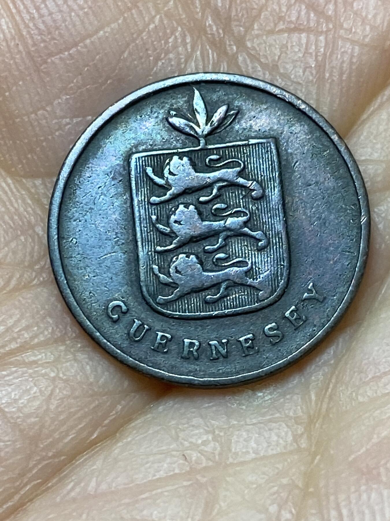 2025年第一百四十四场(总第一百七十场）品种丰富英国一线回流散币年末特拍场第一场(免佣金) 少见流通好品–英属根西岛🇬🇬1830单年份1道布(乔治四世逝世–威廉四世登基年，第一版1道布)