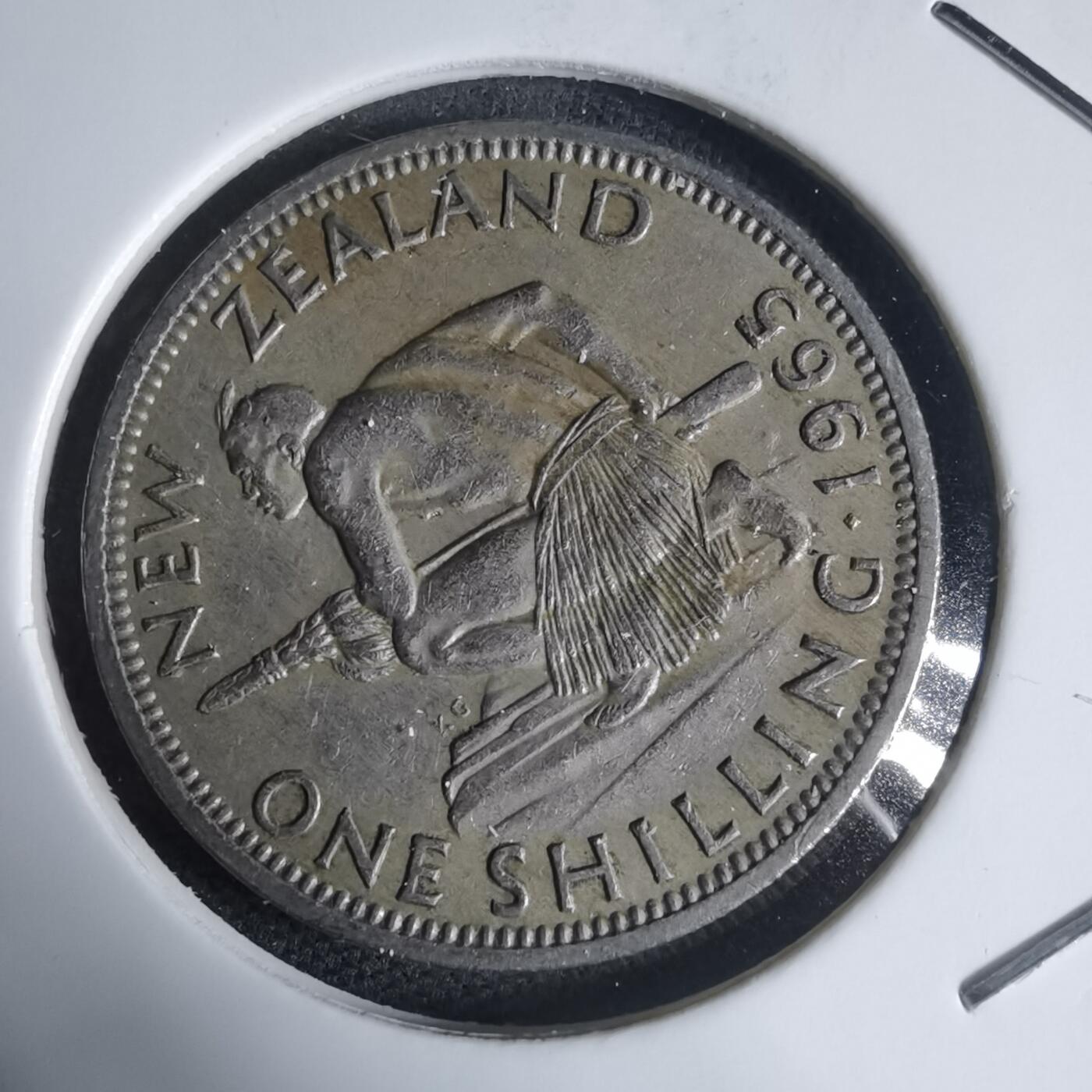 沼泽如烟--第944场 新西兰1965年1先令