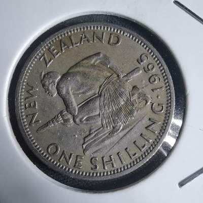 沼泽如烟--第944场 - 新西兰1965年1先令