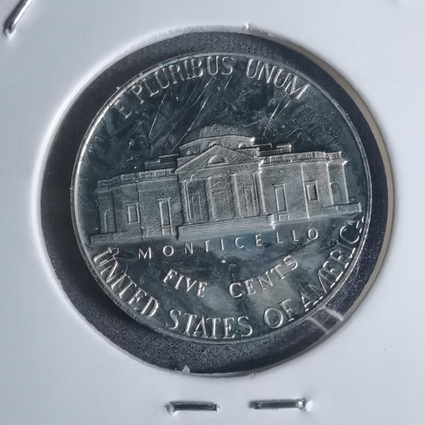 沼泽如烟--第943场 美国1976年五分精制币