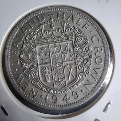 沼泽如烟--第944场 - 新西兰1949年半克朗