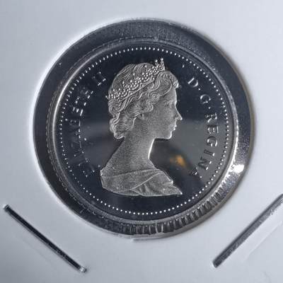 沼泽如烟--第943场 - 加拿大1985年十分分精制币