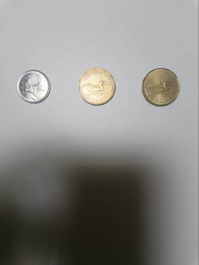 【20251226】非全新纸币和硬币第318场 - 加拿大2.25加元