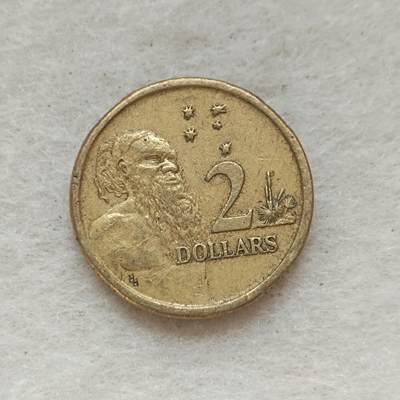 君烨收藏 0元起拍 散币场 每天一场 可留存 第20场 周日发货 - 1澳大利亚1988年2元