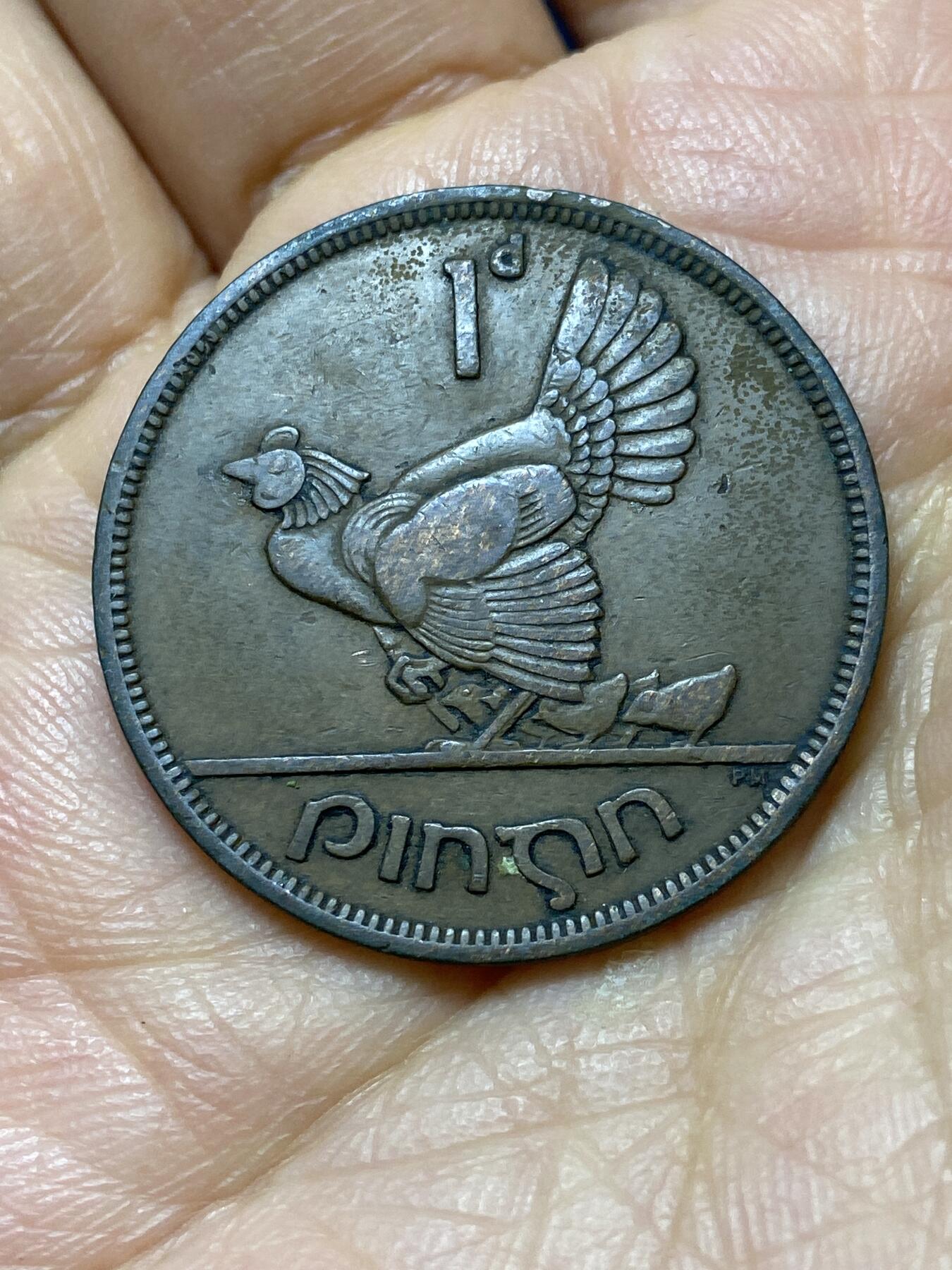 2025年第一百四十四场(总第一百七十场）品种丰富英国一线回流散币年末特拍场第一场(免佣金) 爱尔兰🇮🇪1941年1便士(共和国时期第一套)