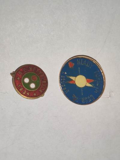 韵星假日拍卖第三十三期 -- Rimey Holidays Auction 33 - 捷克斯洛伐克共和国地理工作者证章+nettelbeck俱乐部纪念章 热珐琅 无损