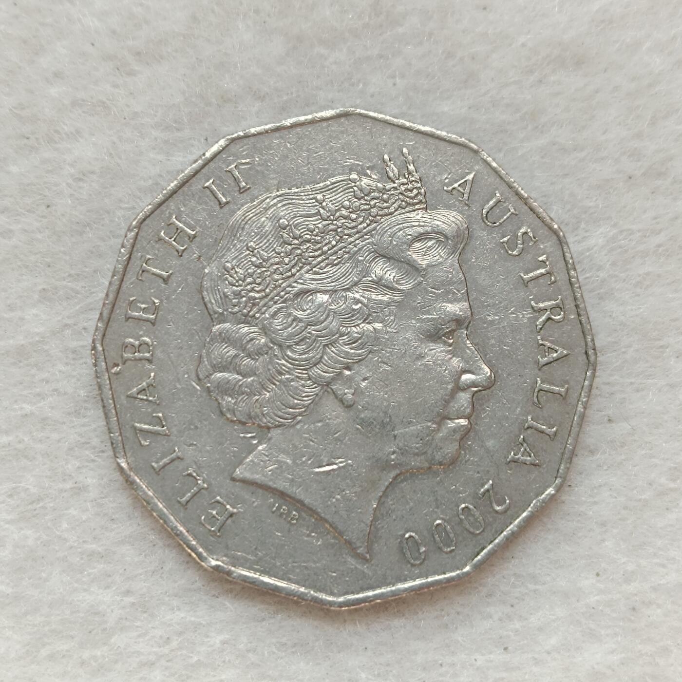 君烨收藏 0元起拍 散币场 每天一场 可留存 第20场 周日发货 7澳大利亚50分纪念币