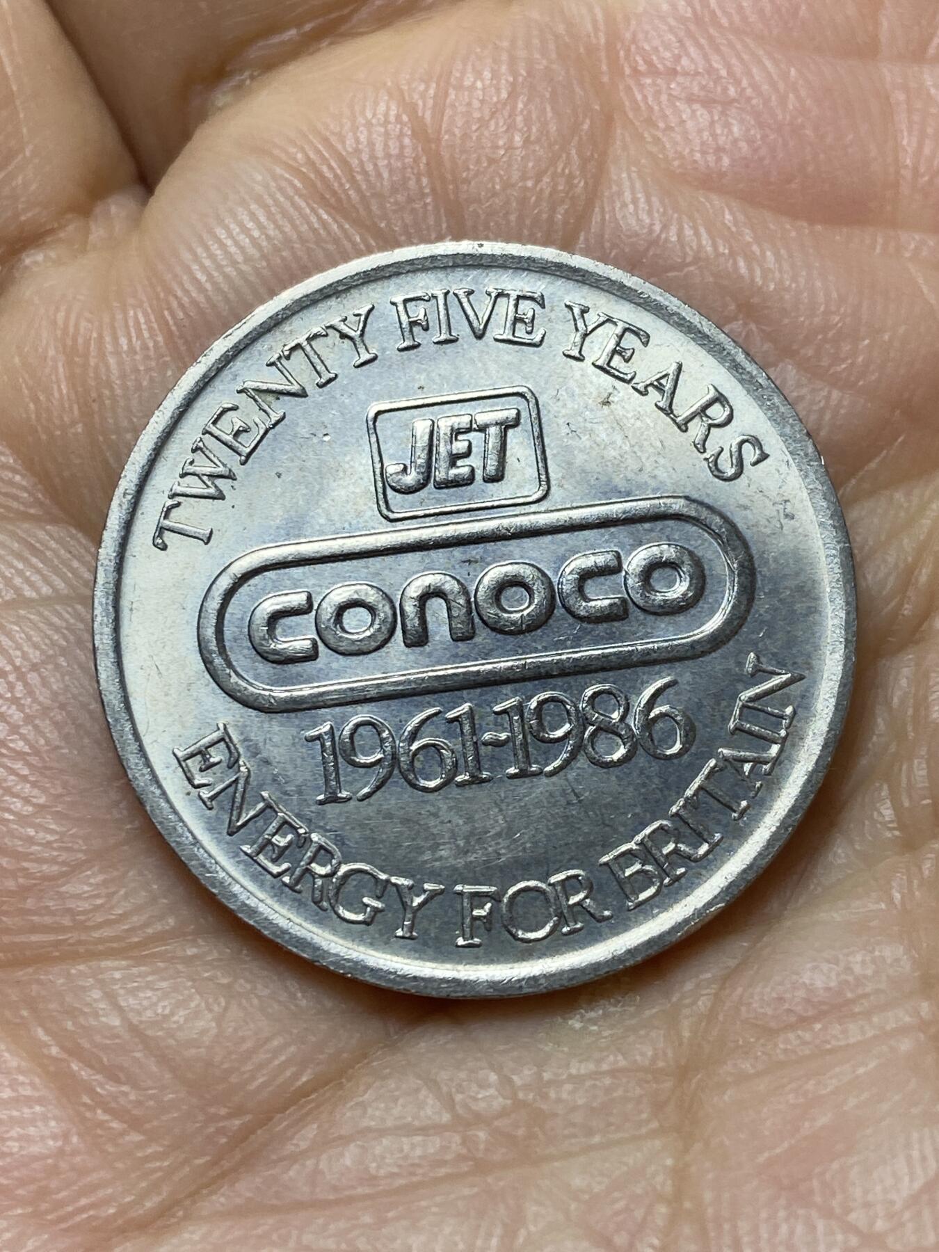 2025年第一百四十四场(总第一百七十场）品种丰富英国一线回流散币年末特拍场第一场(免佣金) 美国🇺🇸康菲石油旗下的JET品牌在英国开展能源业务的25周年代币