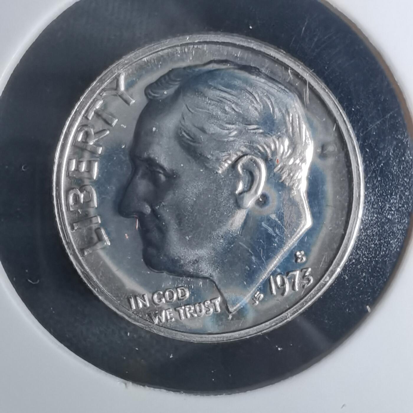 沼泽如烟--第943场 美国1973年十分精制币